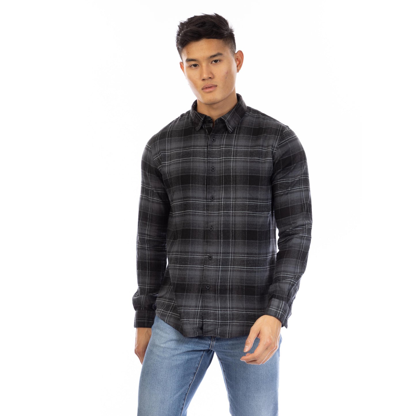 Peter Werth Men's Cromer Long Sleeve Plain Shirt
