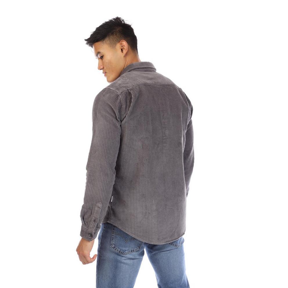 Peter Werth Men's Elmore Long Sleeve Plain Shirt