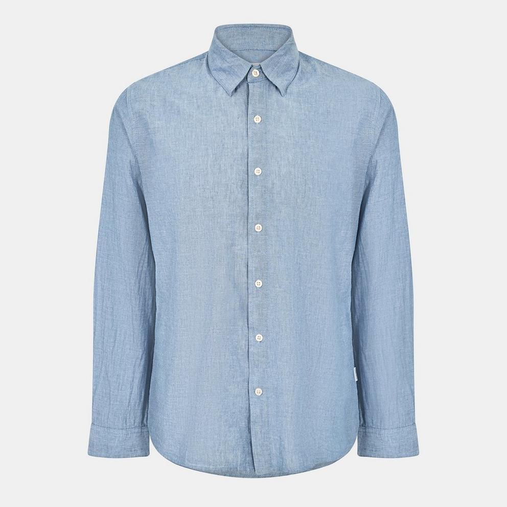 Peter Werth Men's Harlan Long Sleeve Plain Shirt