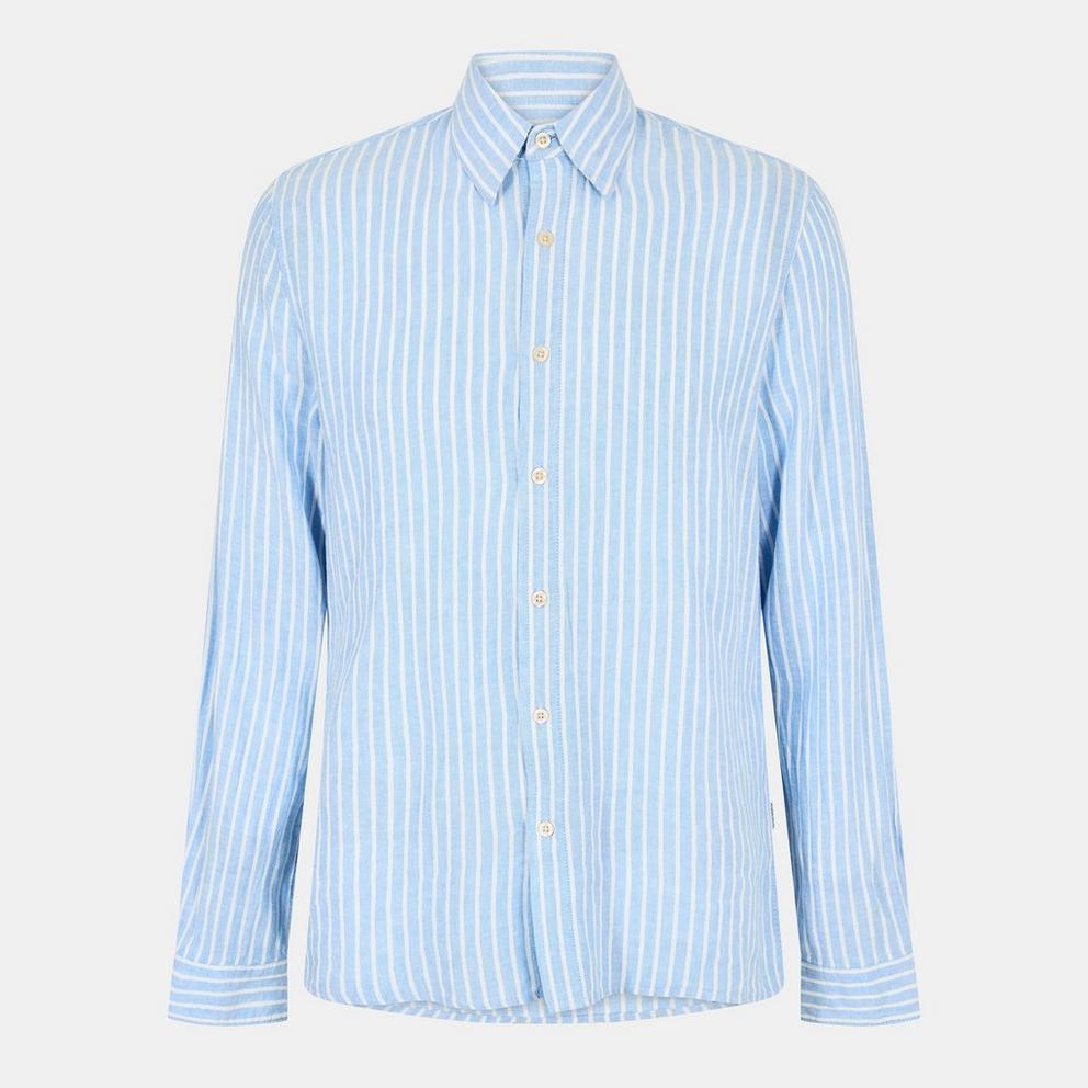 Peter Werth Men's Pappworth Long Sleeve Plain Shirt
