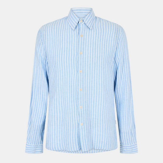 Peter Werth Men's Pappworth Long Sleeve Plain Shirt