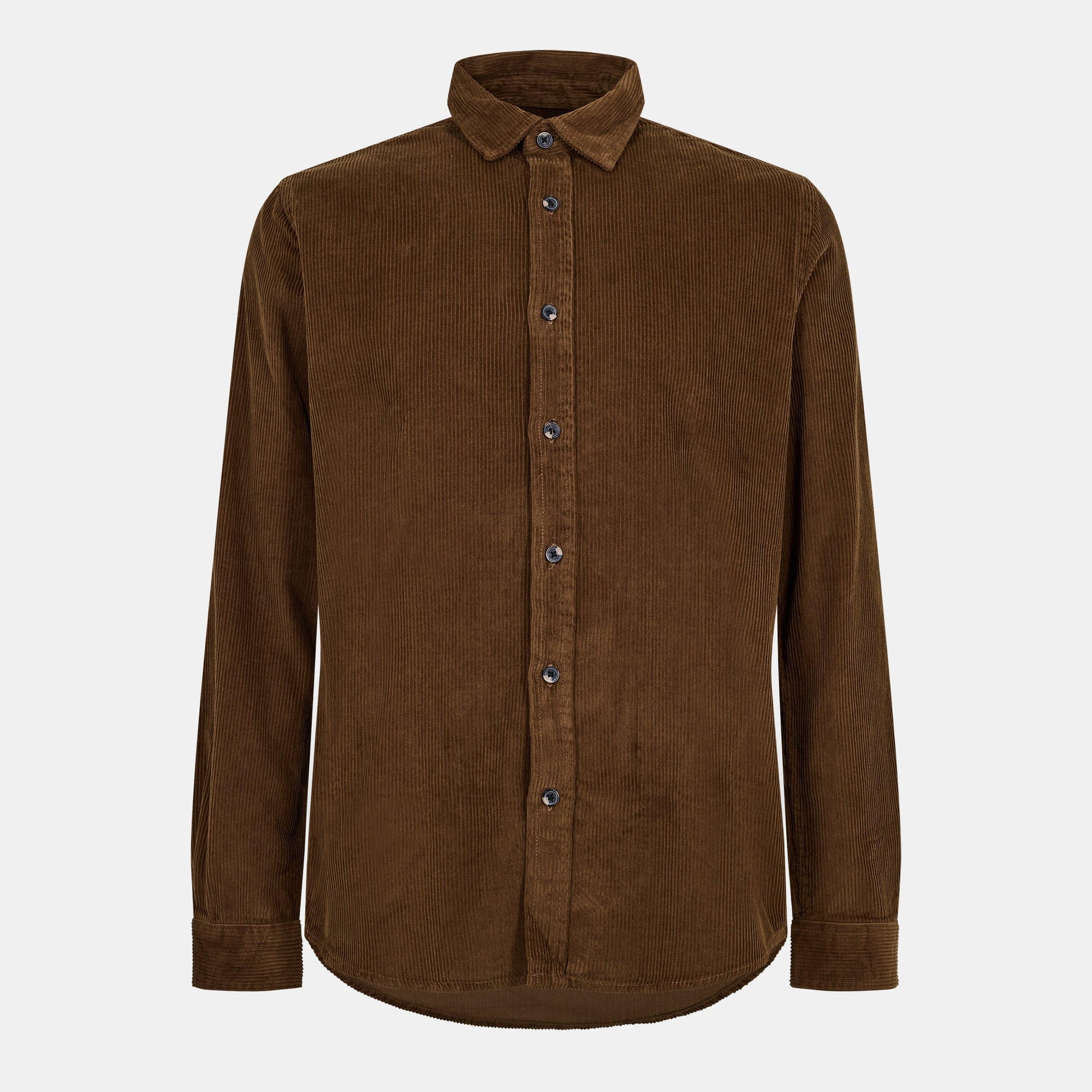 Peter Werth Men's Long Sleeve Plain Shirt