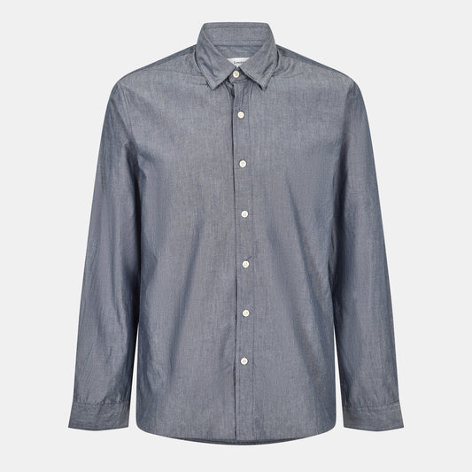 Peter Werth Men's Long Sleeve Plain Shirt