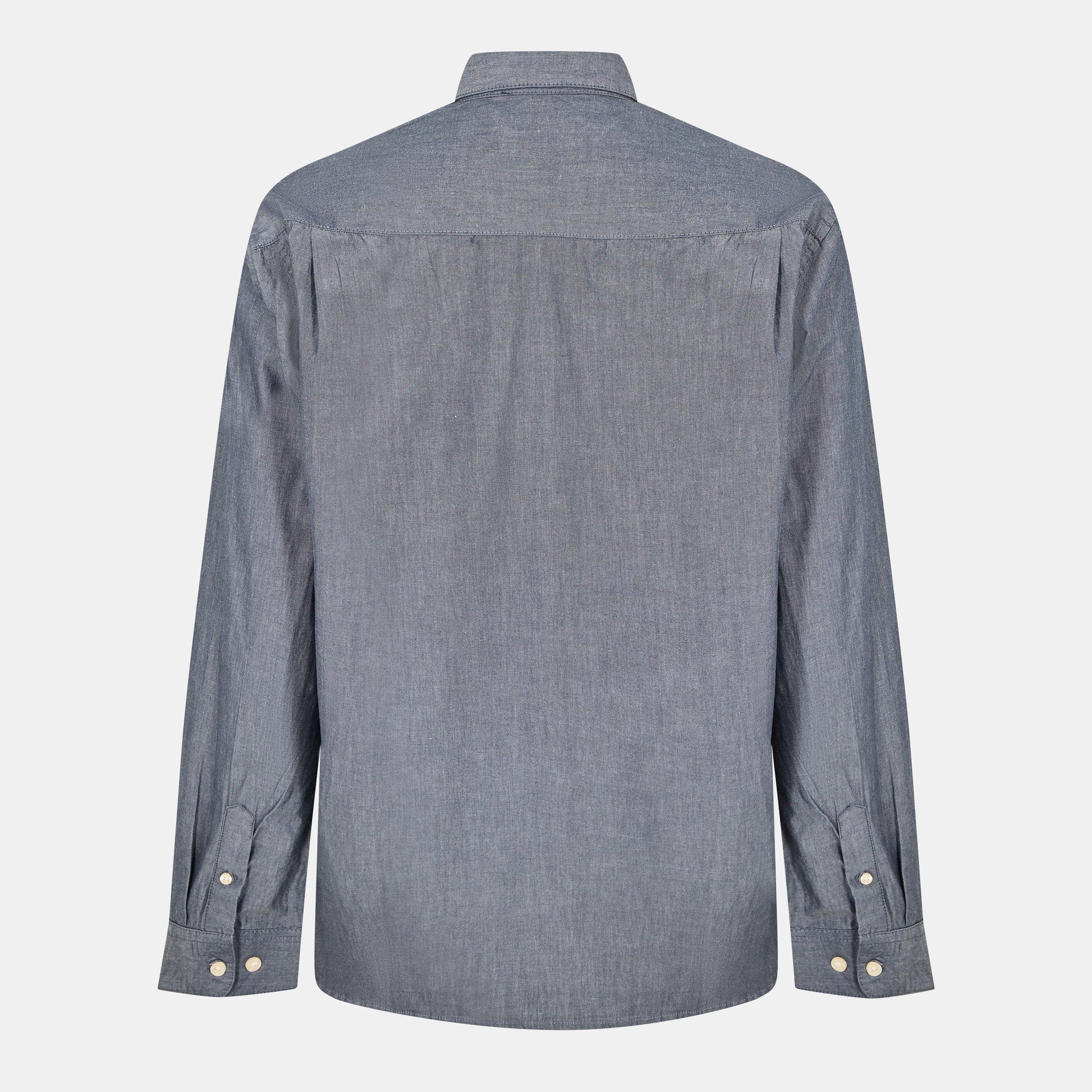 Peter Werth Men's Long Sleeve Plain Shirt
