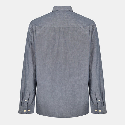 Peter Werth Men's Long Sleeve Plain Shirt