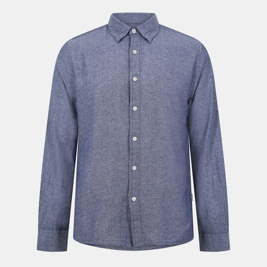 Peter Werth Men's Long Sleeve Plain Shirt