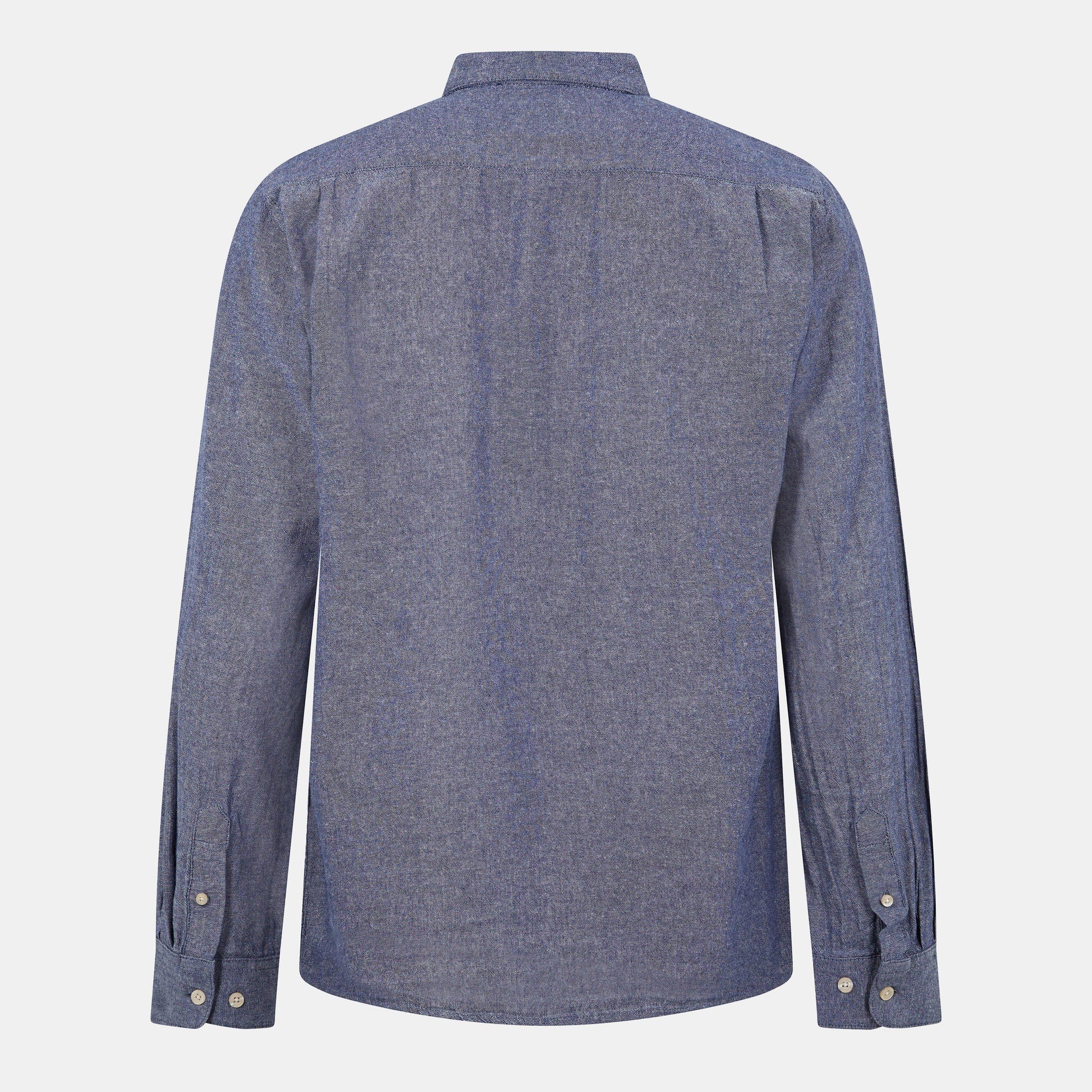 Peter Werth Men's Long Sleeve Plain Shirt