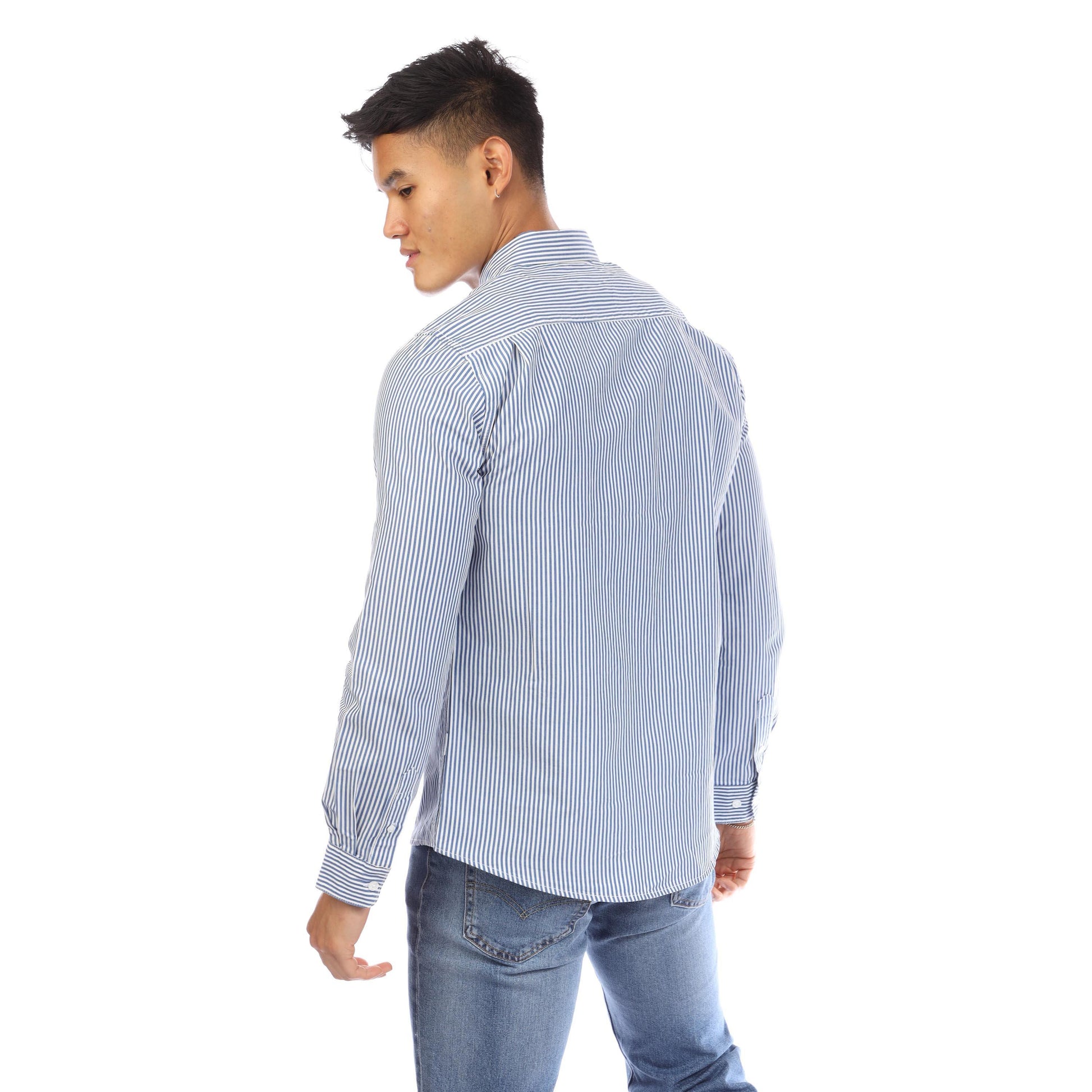 Peter Werth Men's Long Sleeve Plain Shirt