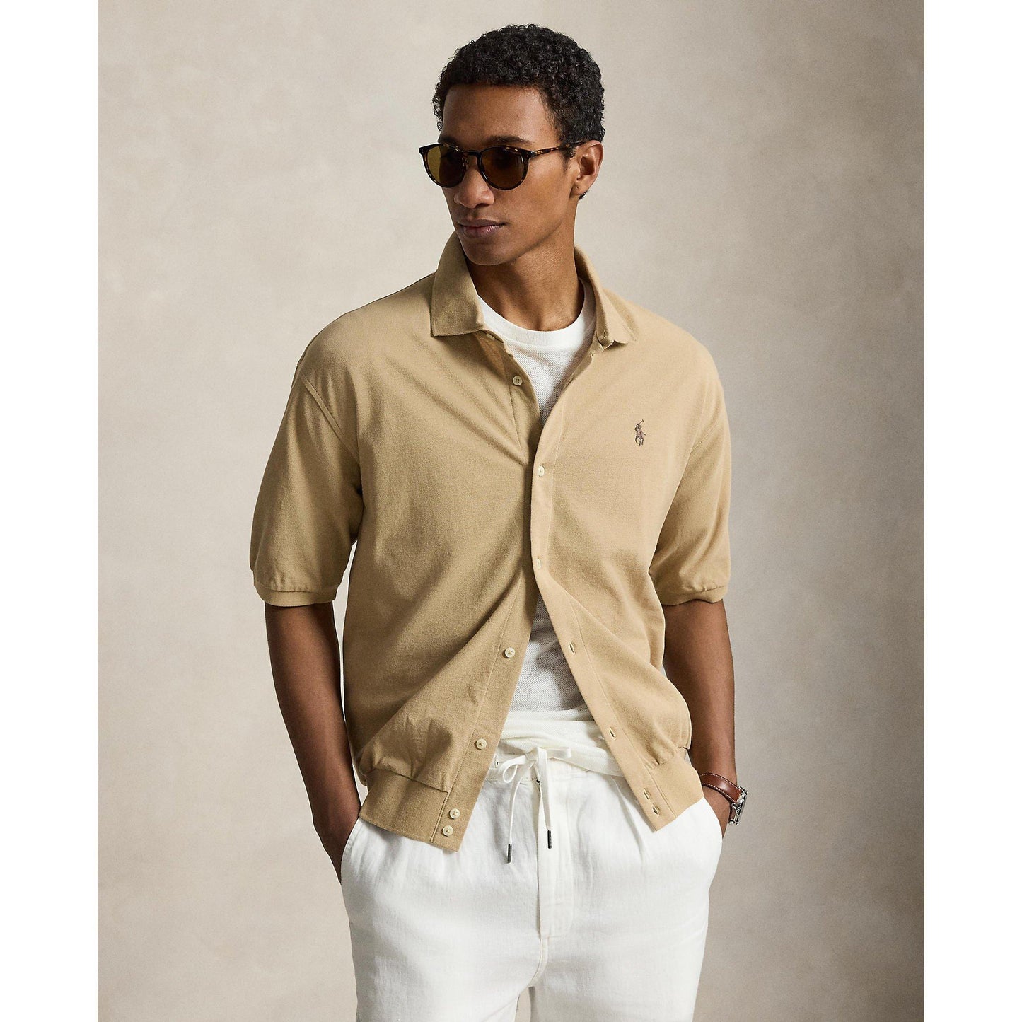 Polo Ralph Lauren Men's Plain Short Sleeve Shirt
