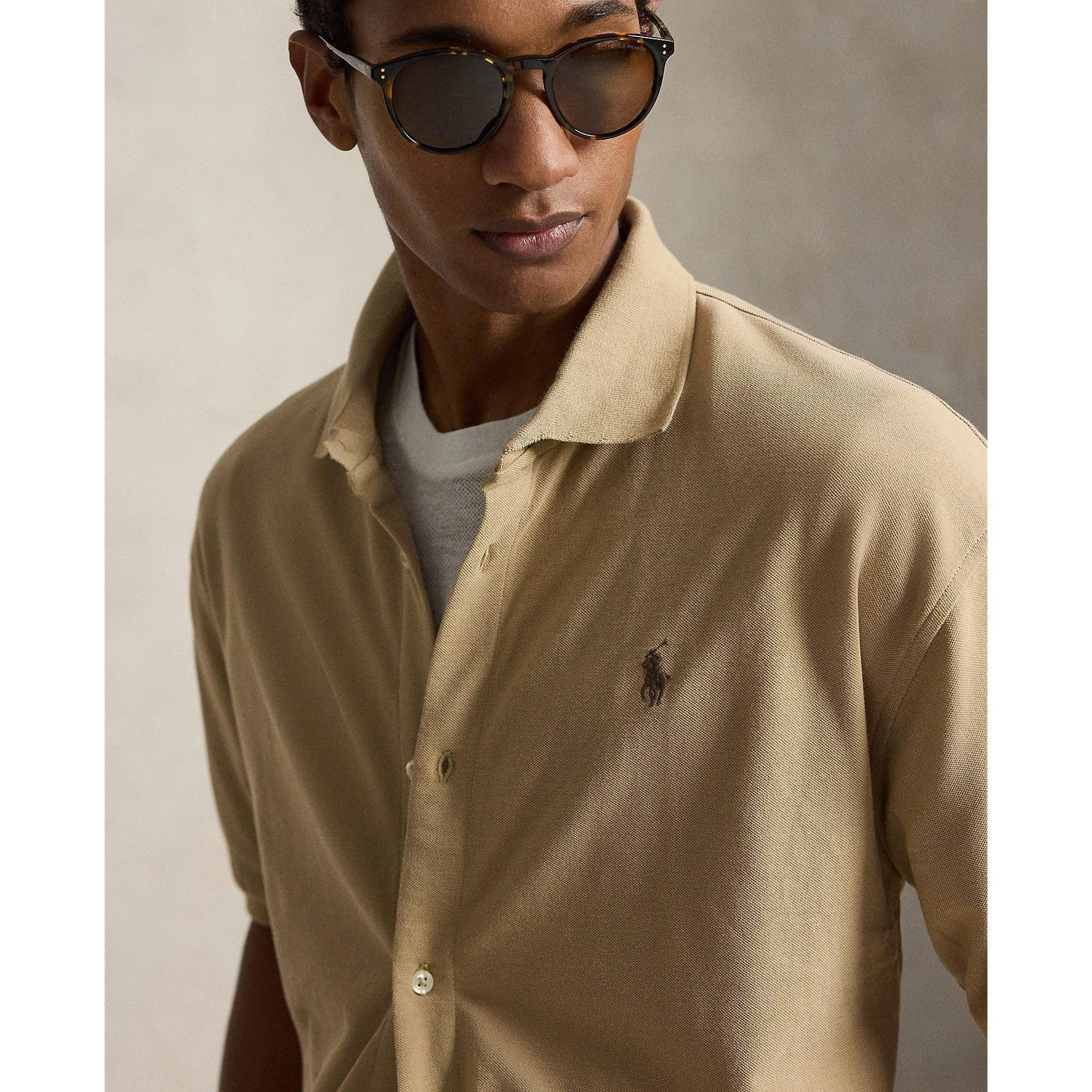 Polo Ralph Lauren Men's Plain Short Sleeve Shirt