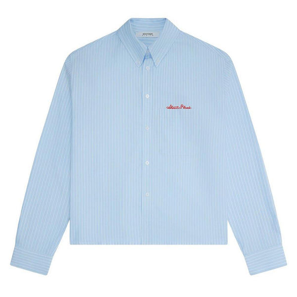 about:blank Men's Long Sleeve Oxford Shirt