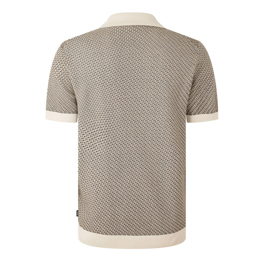 Boss Men's Patterned Short Sleeve Shirt