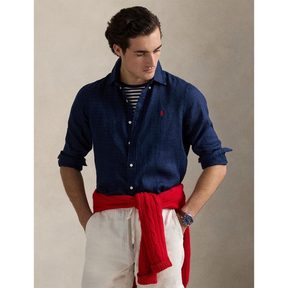 Polo Ralph Lauren Linen Long Sleeve Shirt