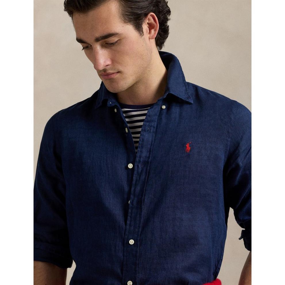 Polo Ralph Lauren Linen Long Sleeve Shirt