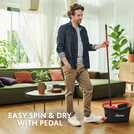 Vileda Easy Wring and Clean Turbo Spin Mop and Bucket Set