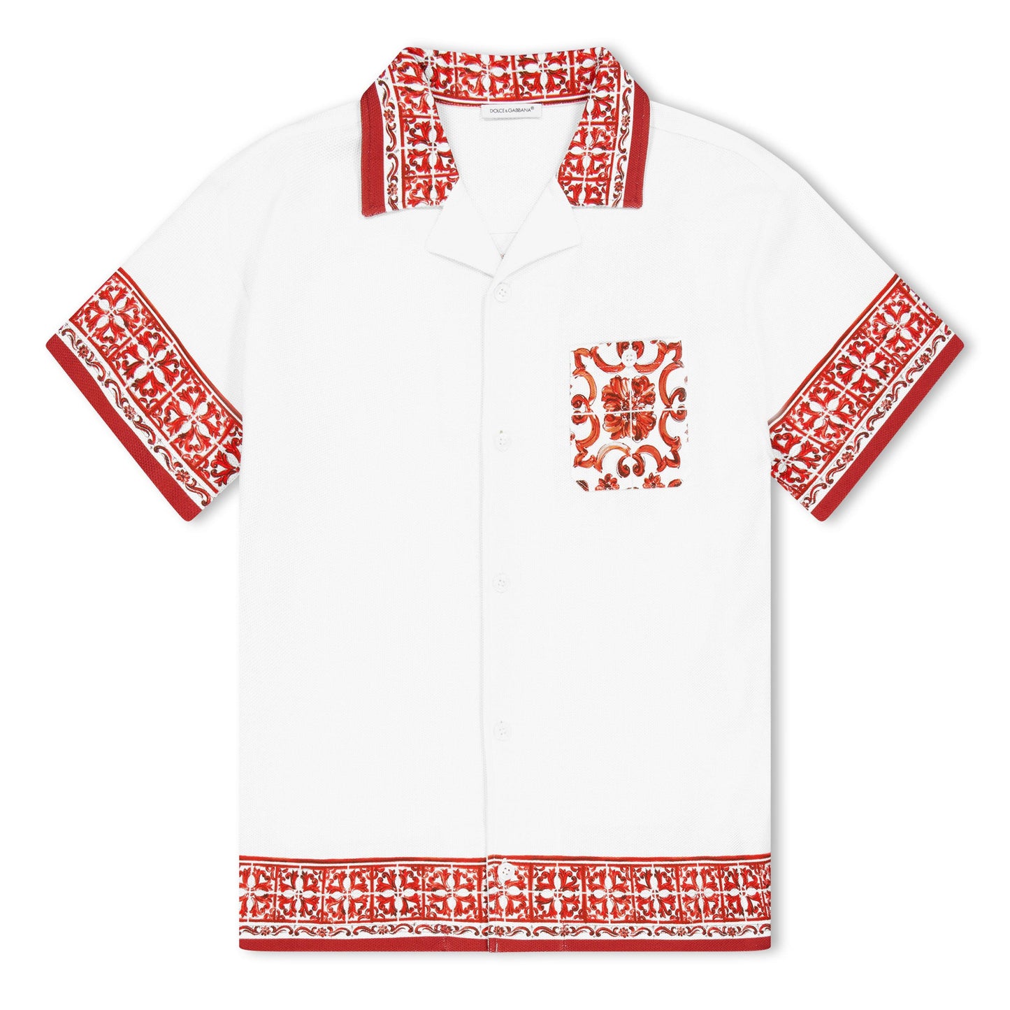 Dolce and Gabbana DG Prnt Shirt Jn63