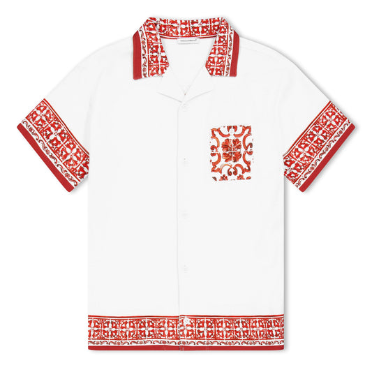 Dolce and Gabbana DG Prnt Shirt Jn63