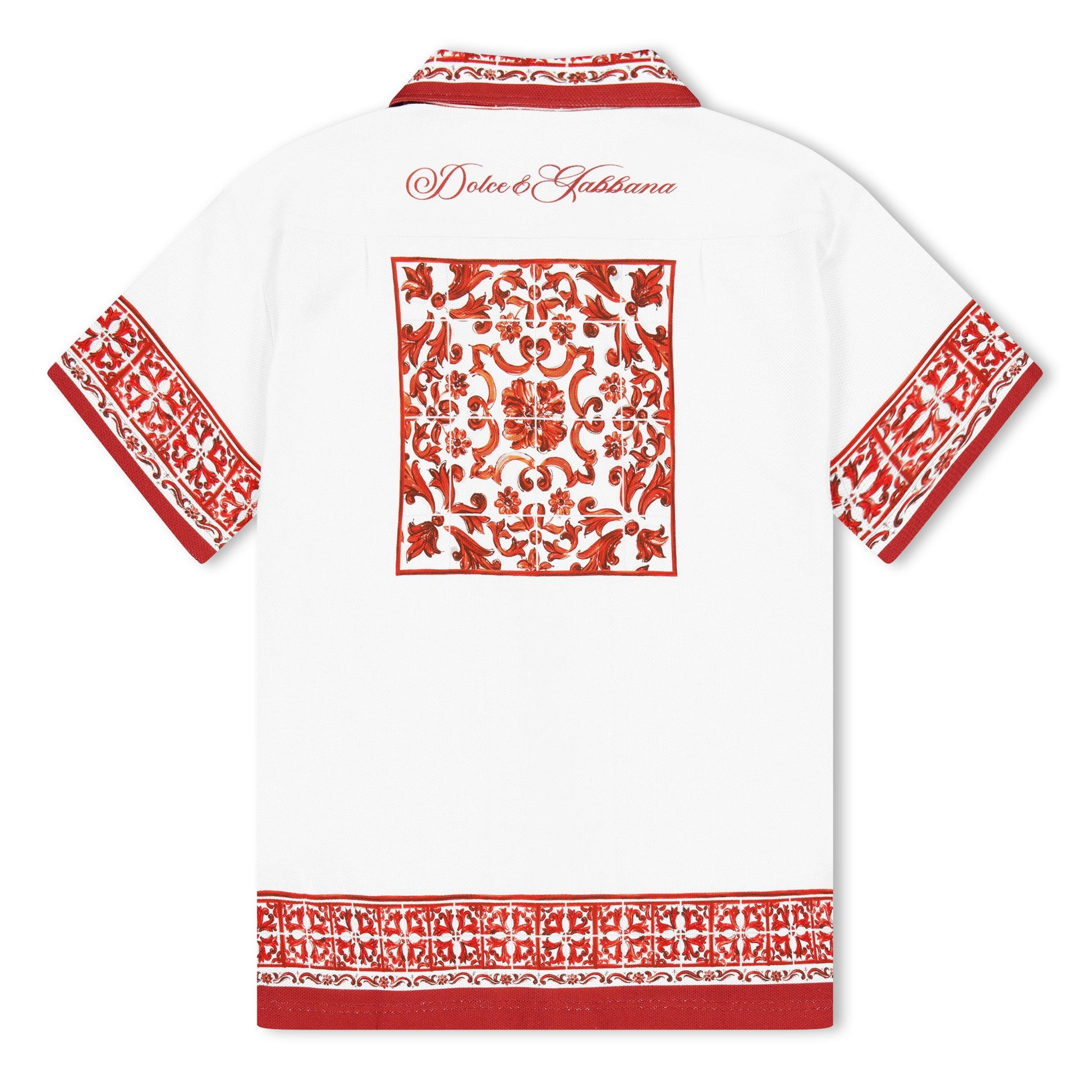 Dolce and Gabbana DG Prnt Shirt Jn63