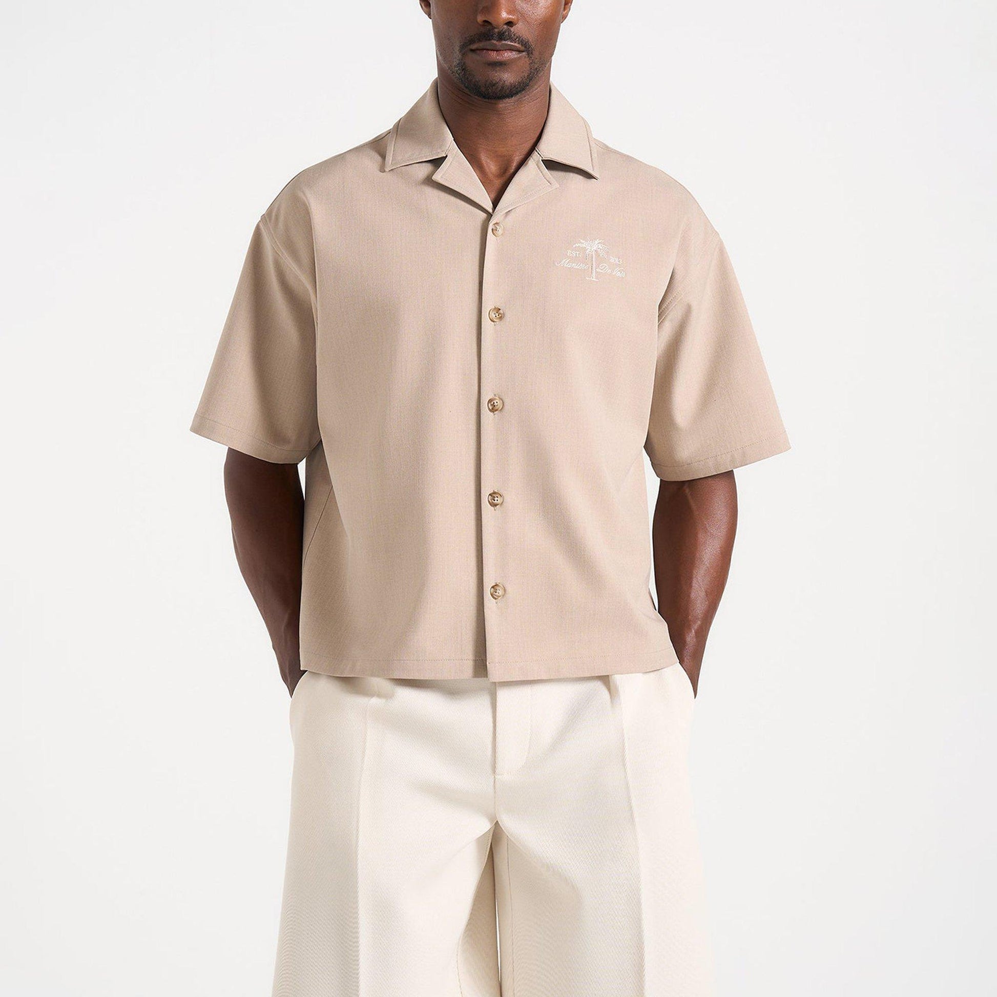 Maniere De Voir Maniere Palm SS Shrt Sn63