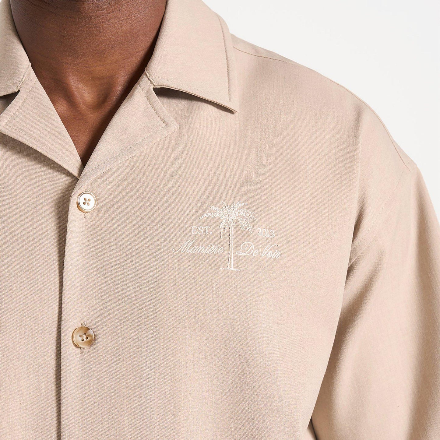 Maniere De Voir Maniere Palm SS Shrt Sn63