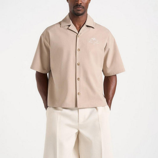 Maniere De Voir Maniere Palm SS Shrt Sn63