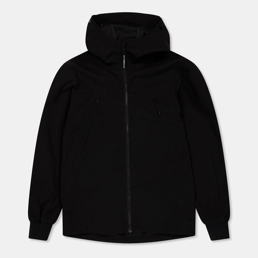 CP Company Kids' Goggle Water Resistant Long Sleeve Hooded Softshell Jacket