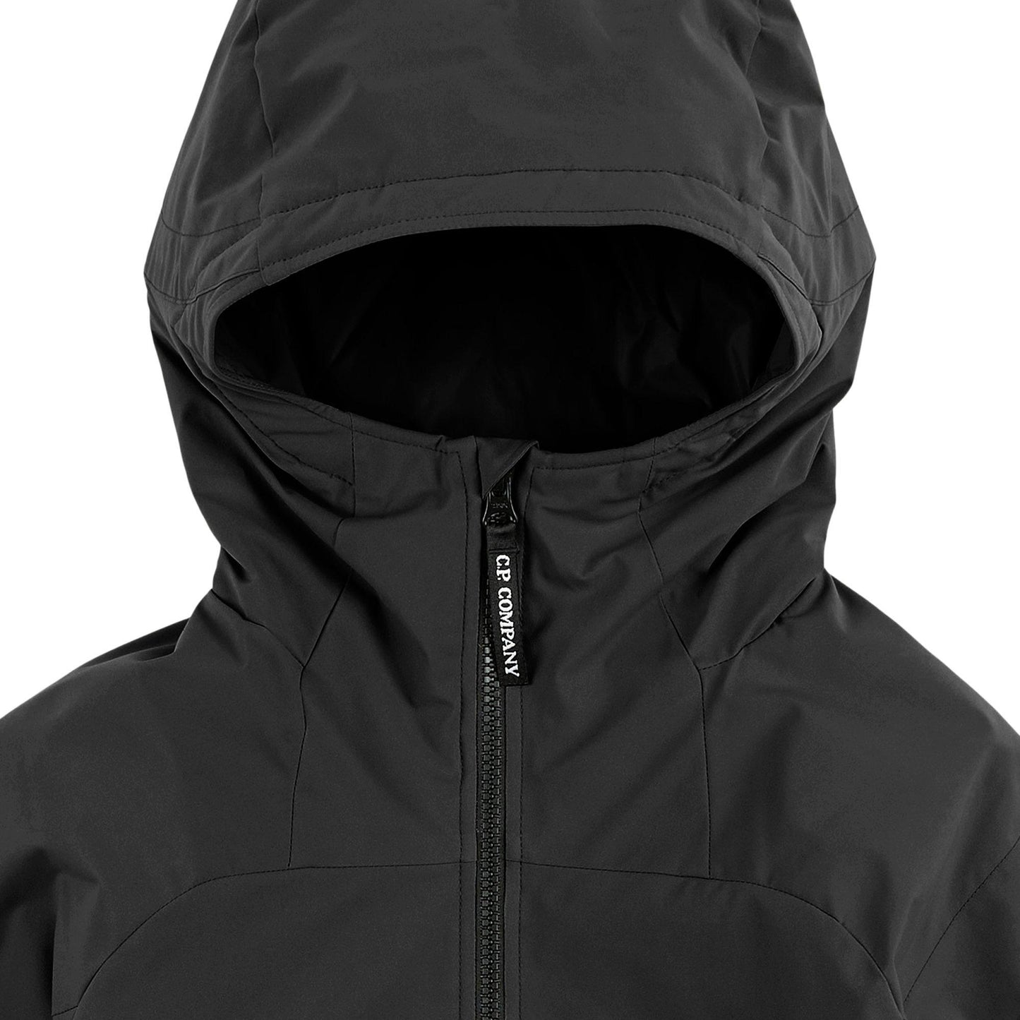 CP Company Kids' Goggle Water Resistant Long Sleeve Hooded Softshell Jacket