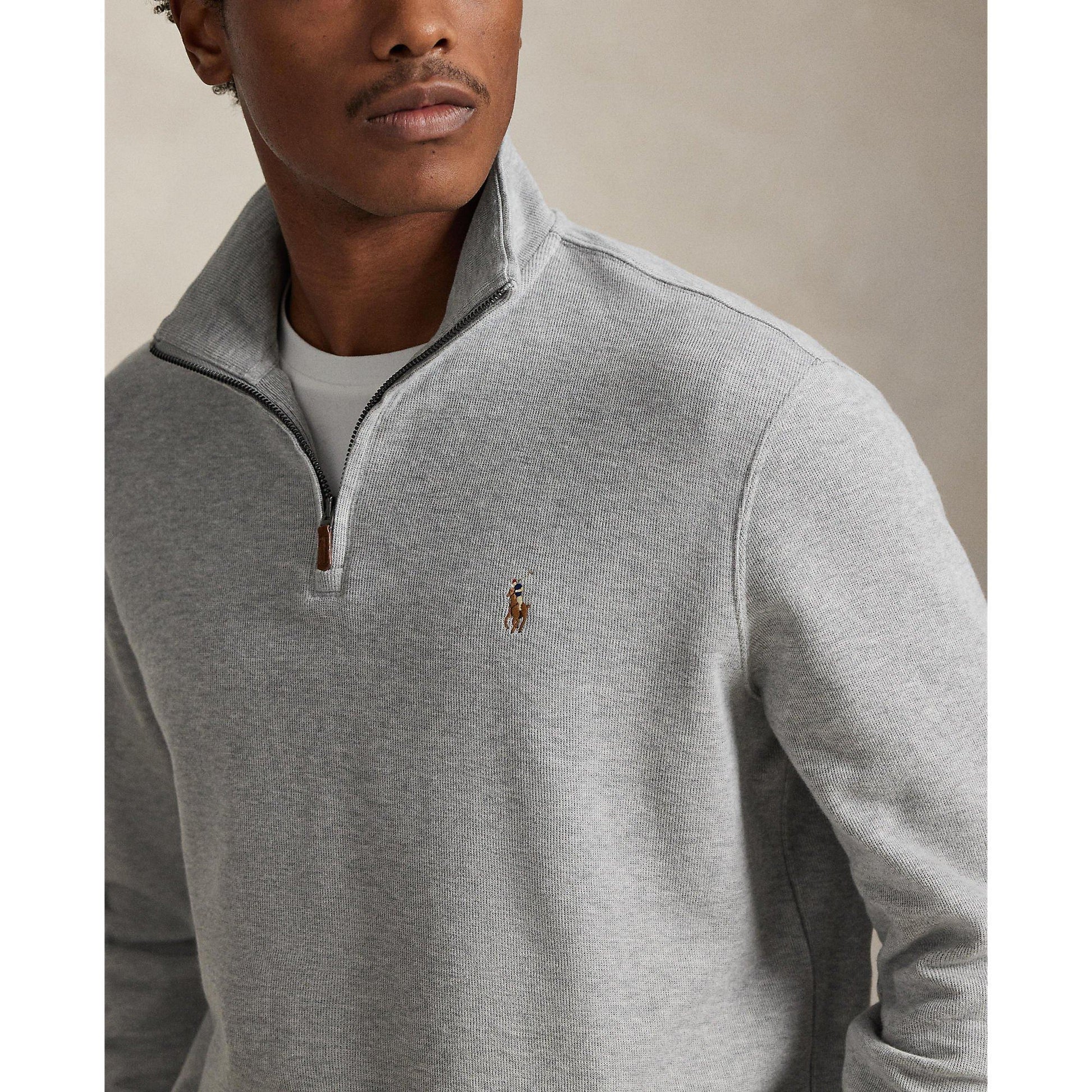 Polo Ralph Lauren Estate Fleece Quarter Zip Sweater