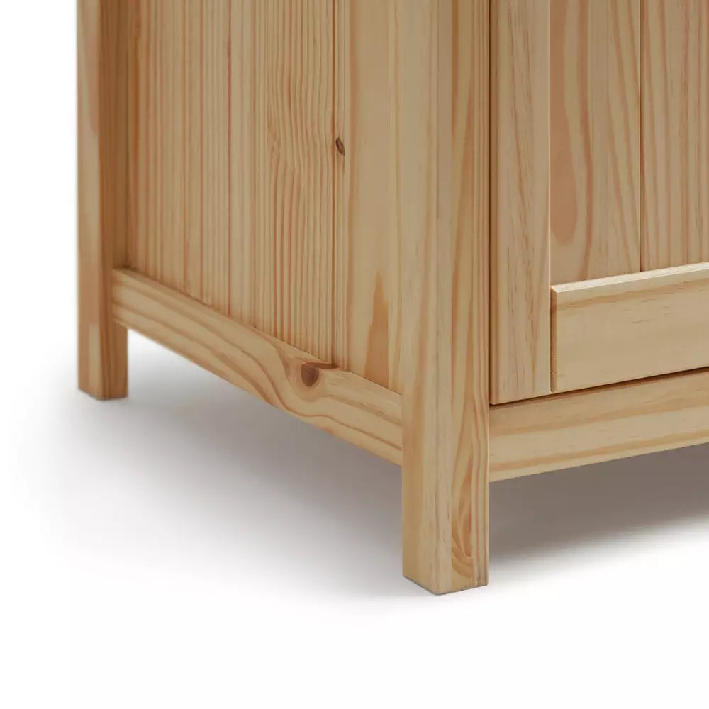 Argos Home New Scandinavia 3 Door 3 Drawer Wardrobe - Pine