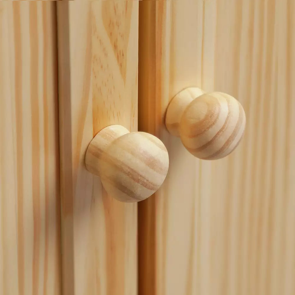 Argos Home New Scandinavia 3 Door 3 Drawer Wardrobe - Pine