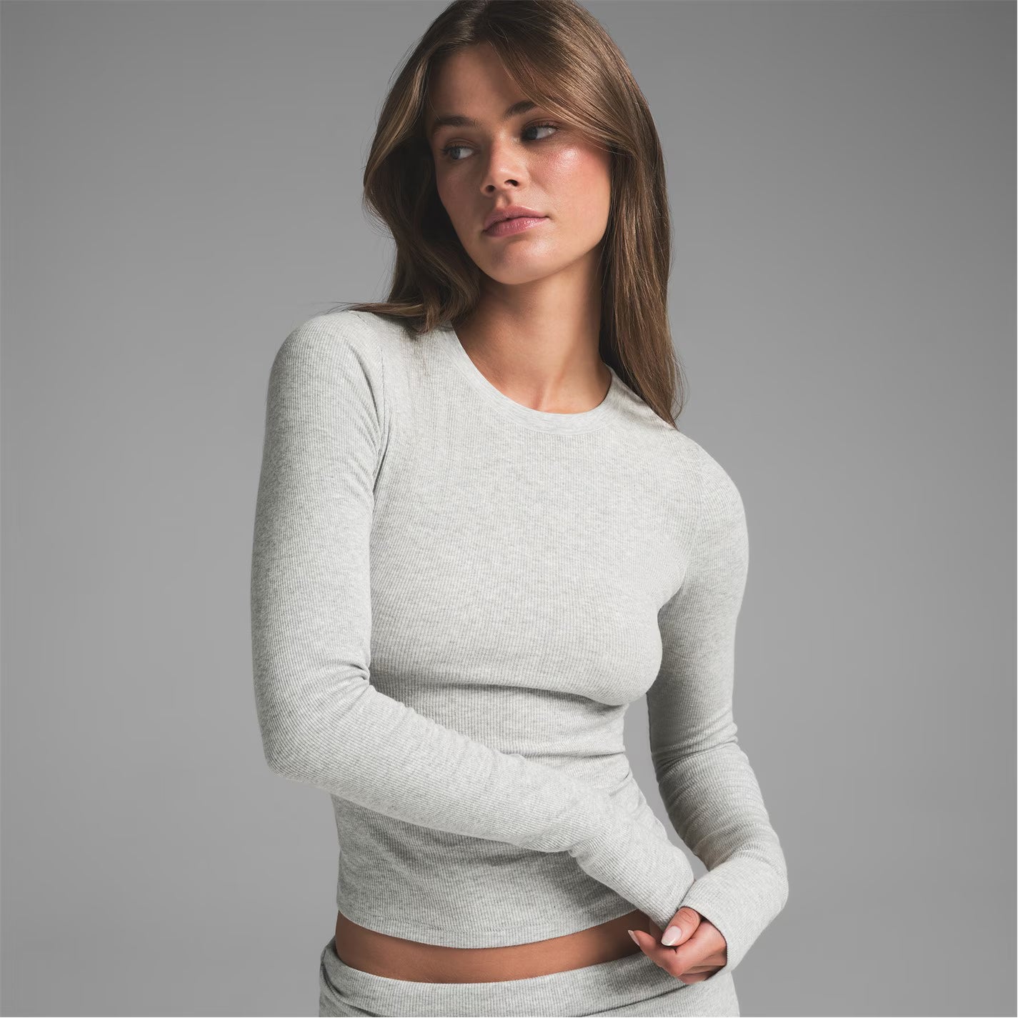 Womens Cotton Jersey Long-Sleeve T-Shirt