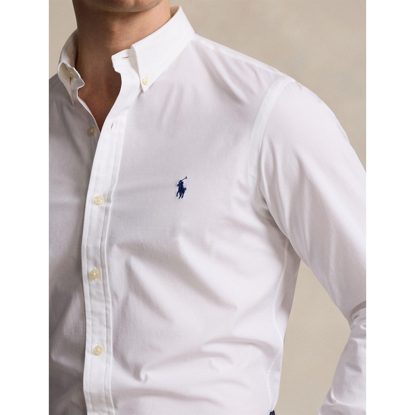 Polo Ralph Lauren Men's Slim Fit Poplin Long-Sleeve Shirt