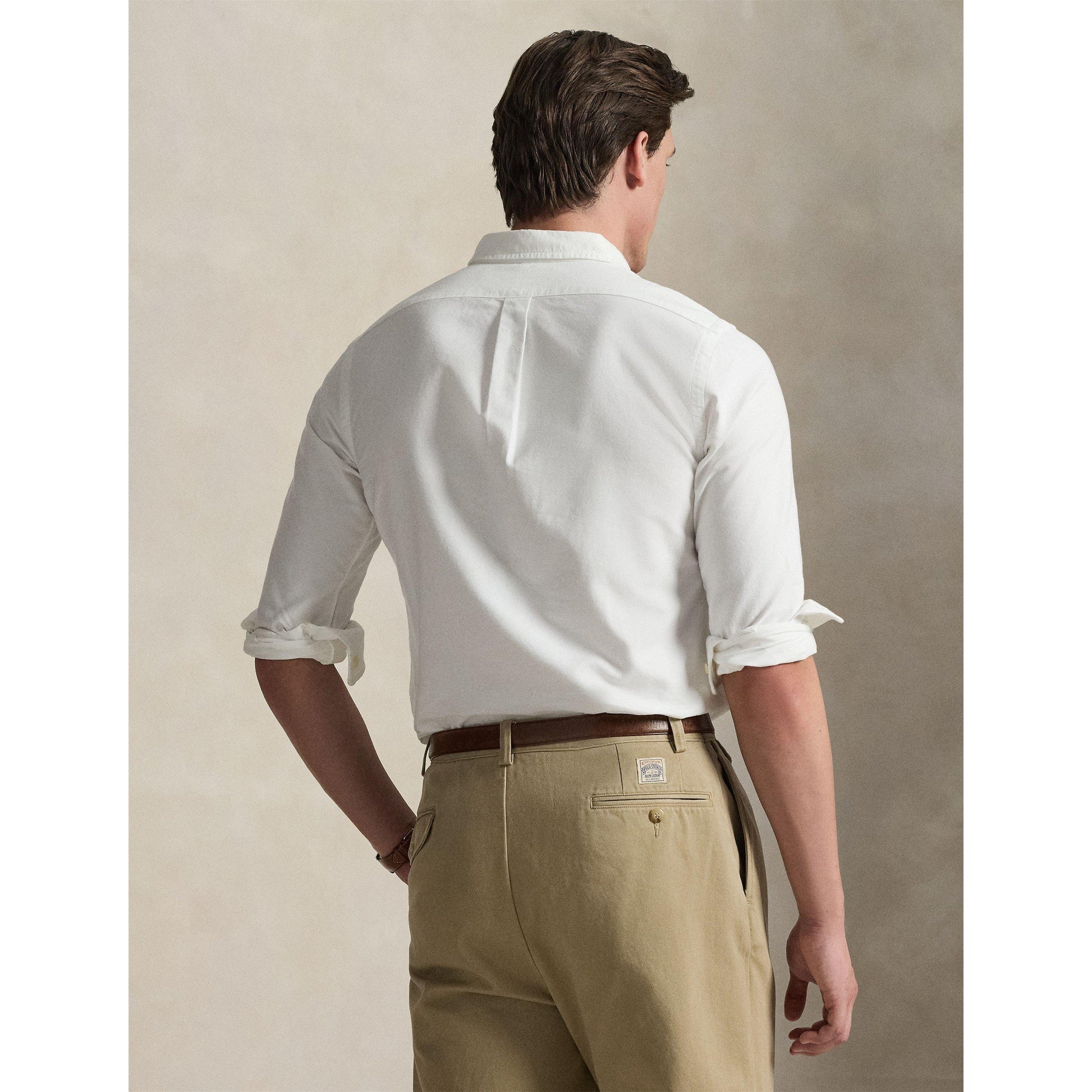 Polo Ralph Lauren Men's Slim Fit Oxford Long Sleeve Shirt