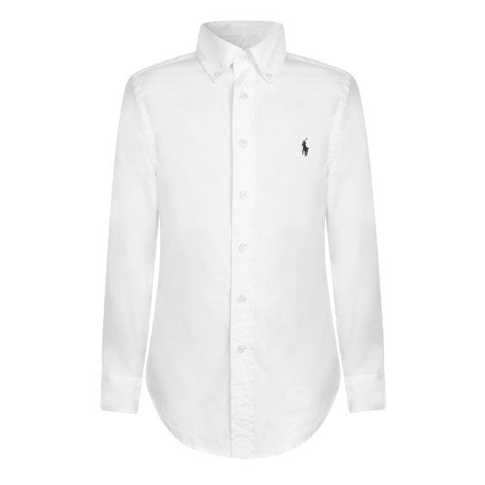 Polo Ralph Lauren Kids' Cotton Long Sleeve Oxford Shirt
