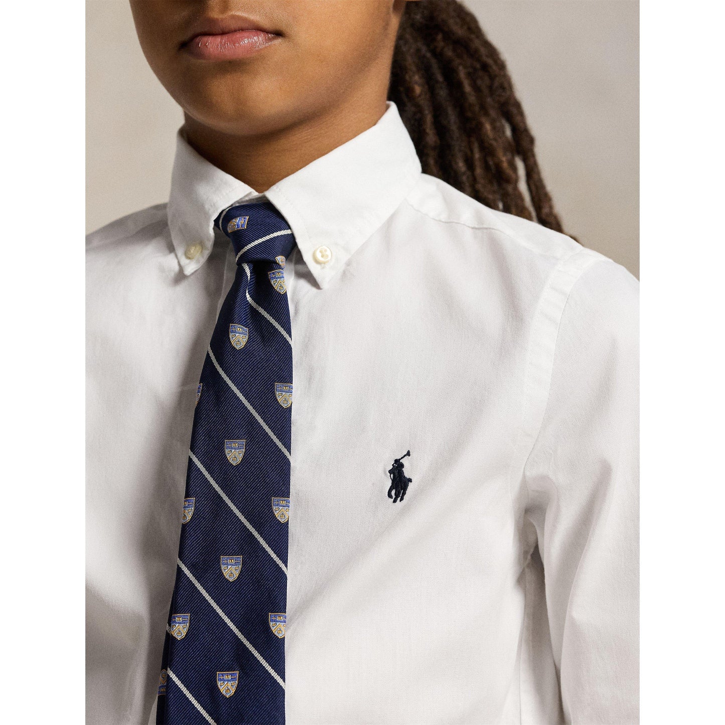 Polo Ralph Lauren Kids' Cotton Long Sleeve Oxford Shirt