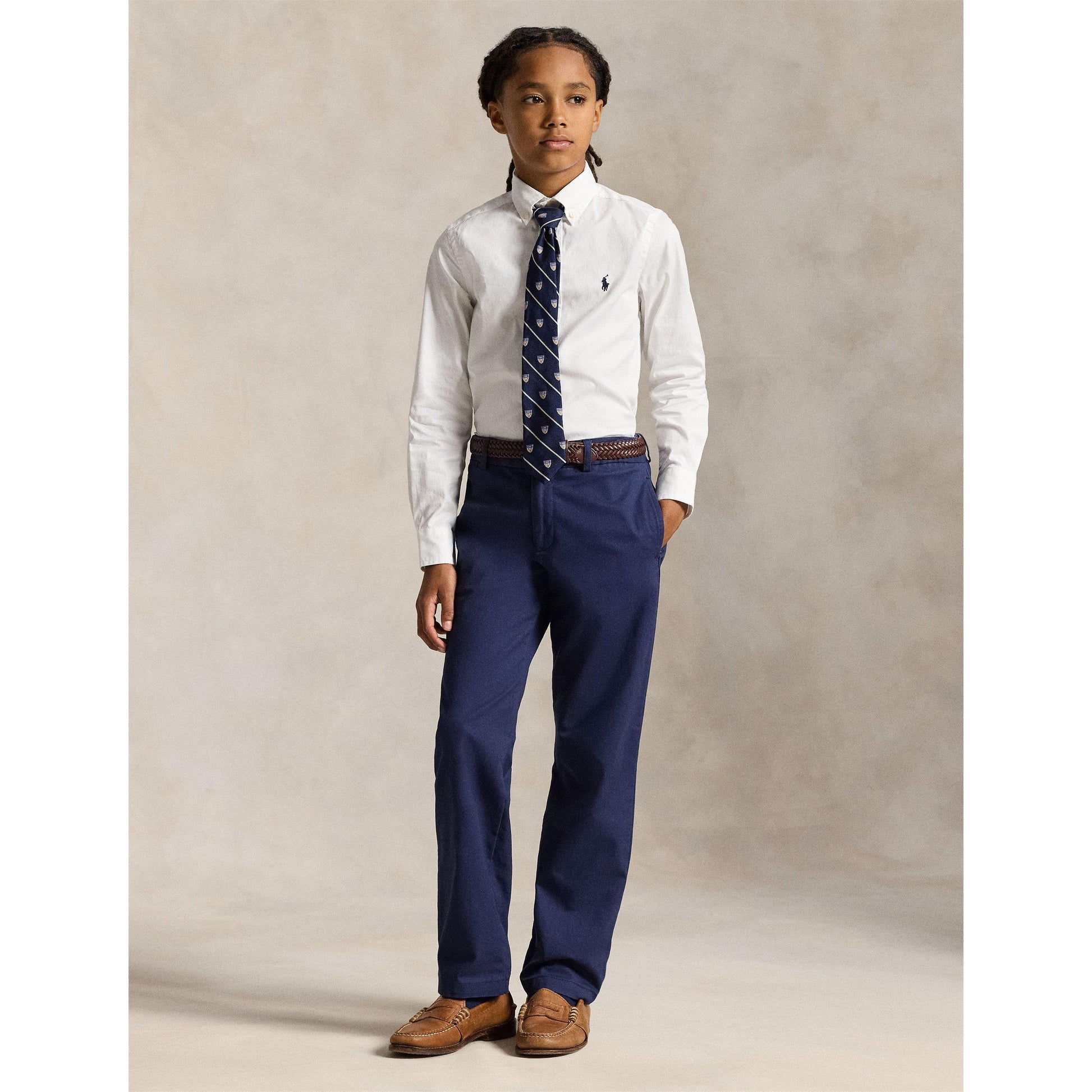 Polo Ralph Lauren Kids' Cotton Long Sleeve Oxford Shirt