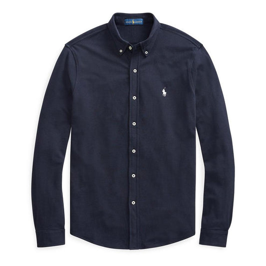 Polo Ralph Lauren Men's Slim Fit Button-Down Plain Shirt