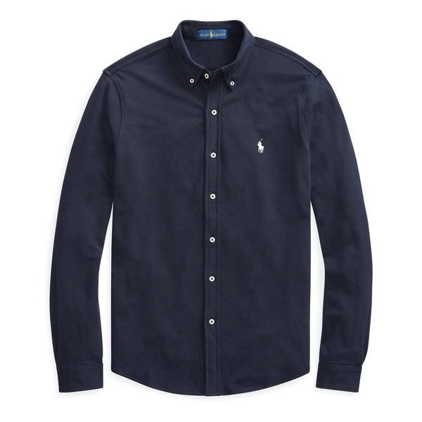 Polo Ralph Lauren Men's Slim Fit Button-Down Plain Shirt
