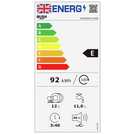 Bush DWFSEINT124W Full Size Dishwasher - integrated