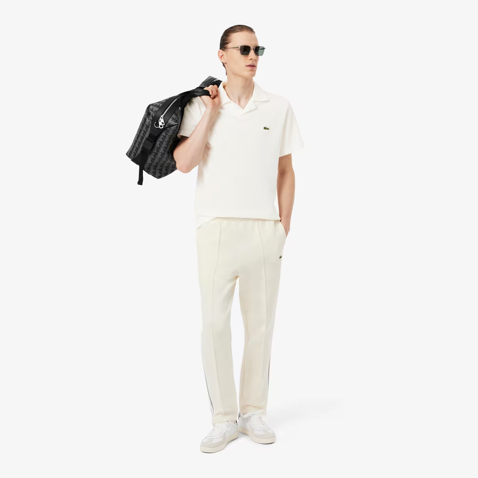 Classic Fit Cotton-Linen Polo Shirt