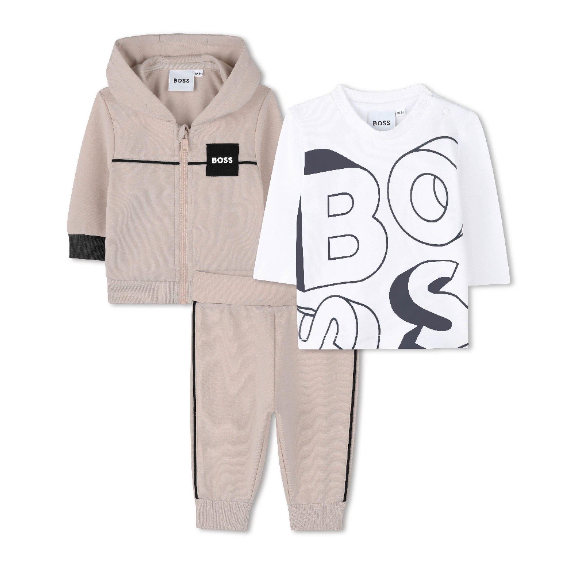 Boss Kids' Top and Trouser Pyjama Set