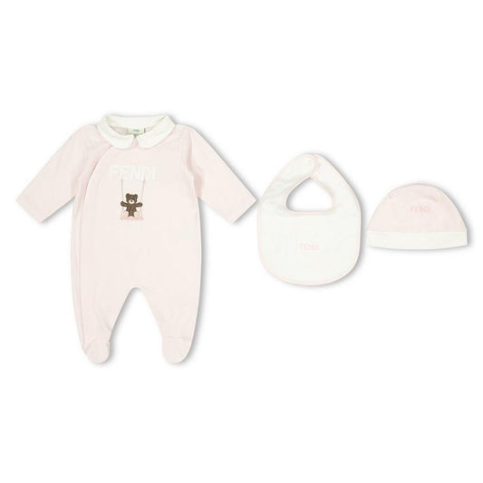 Fendi Fendi 3pcs Baby Set Bb63