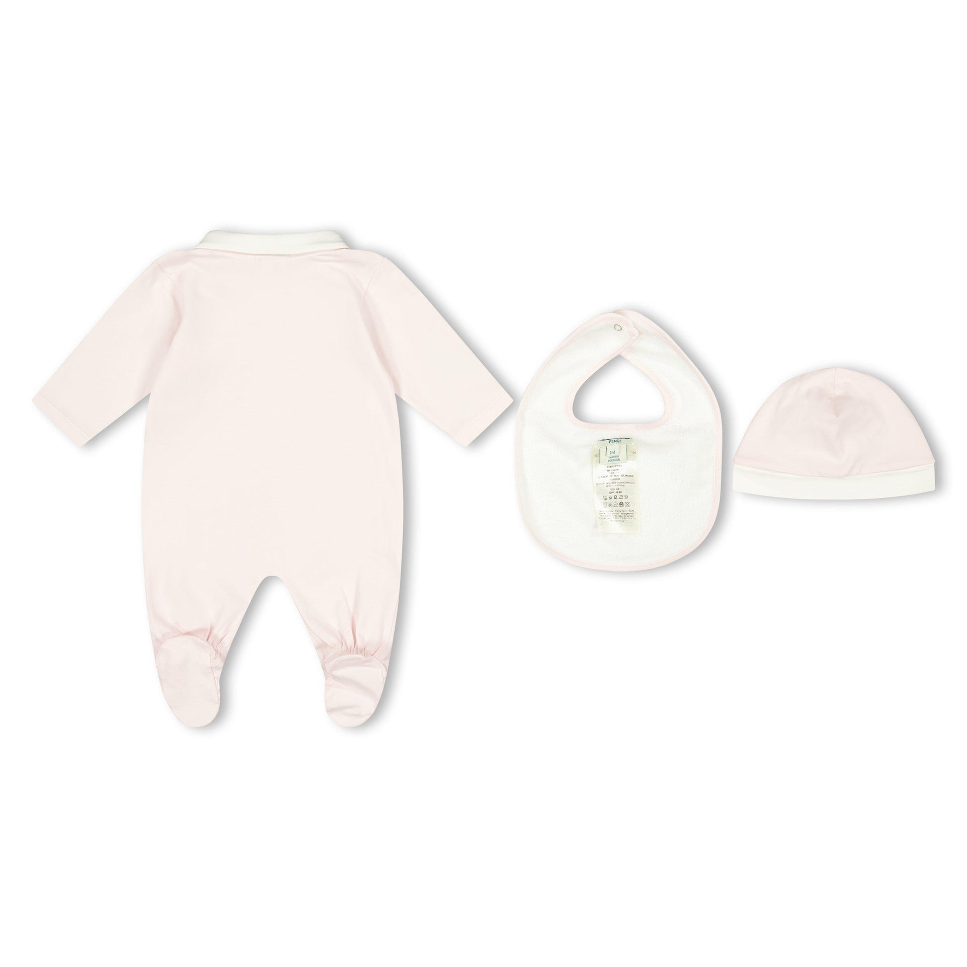 Fendi Fendi 3pcs Baby Set Bb63