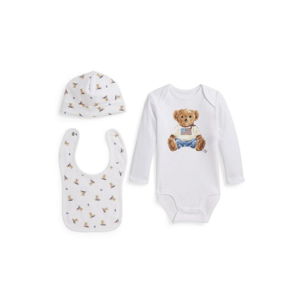 Polo Ralph Lauren Kids' Bear Clothing Set