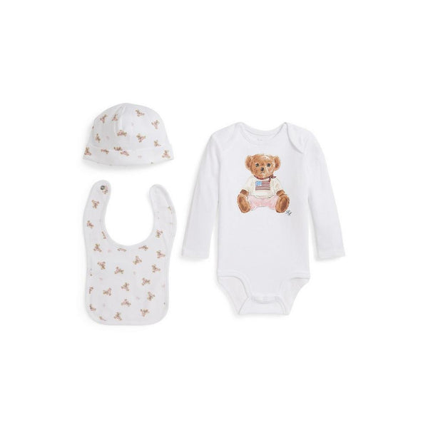 Polo Ralph Lauren Kids' Bear Clothing Set