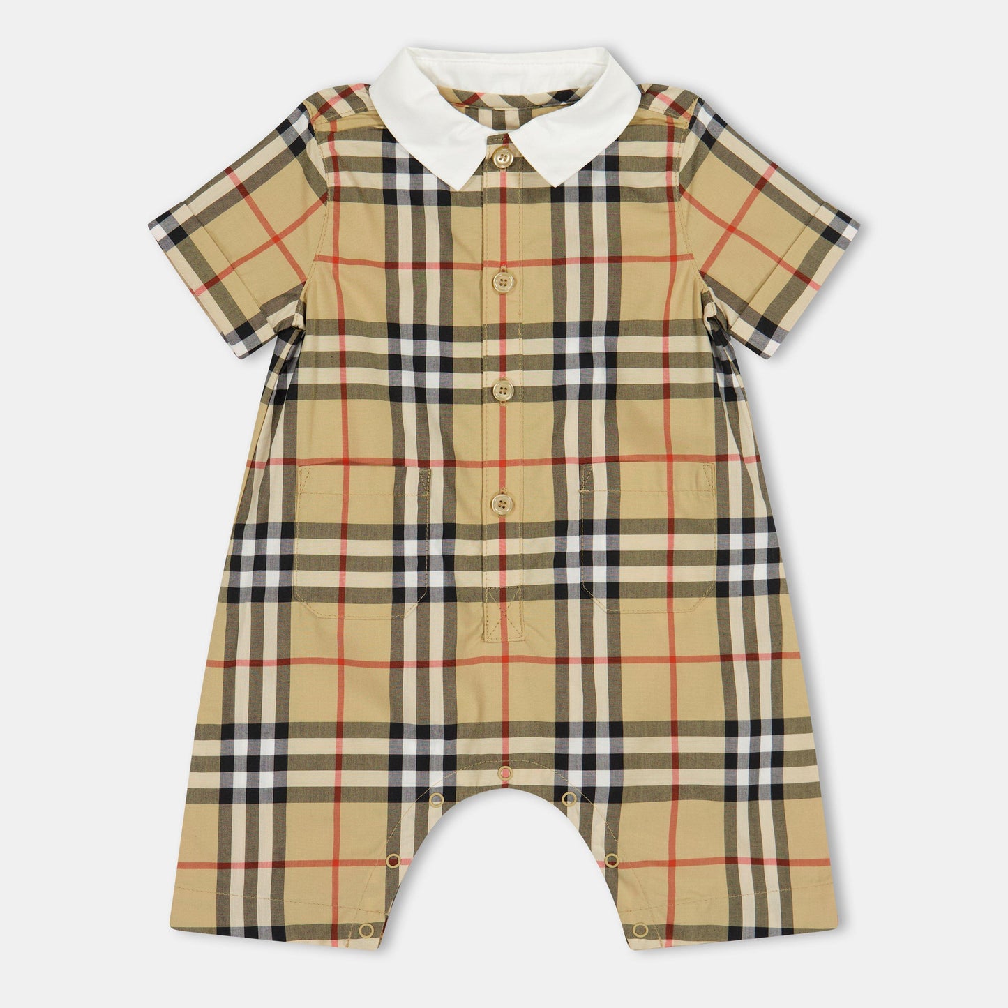 Burberry Unisex Kids' Burb Andreas Chk Onesie