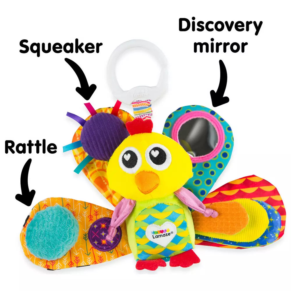Lamaze Jacques The Peacock Activity Toy