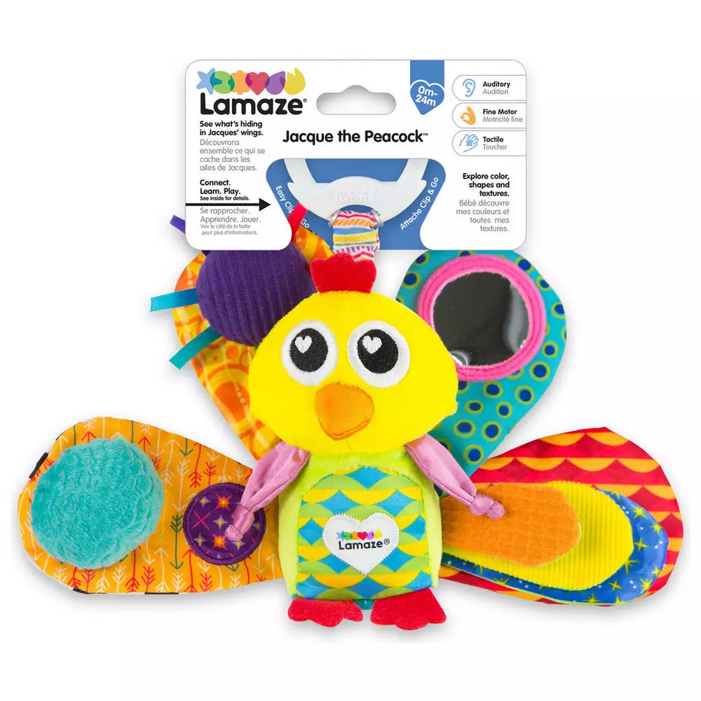Lamaze Jacques The Peacock Activity Toy