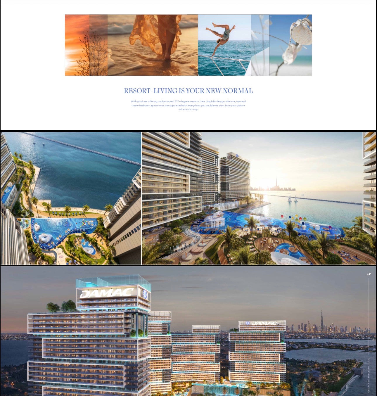 Chelsea Residences 1-2-3 Bedroom Ultra Luxury Homes — Dubai Maritime City