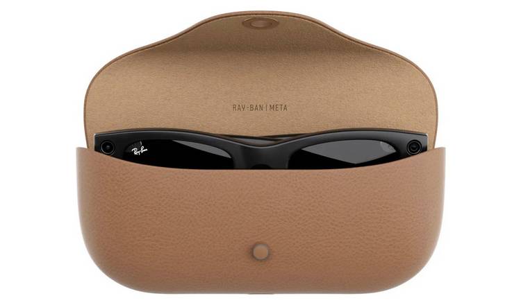 Ray-Ban Meta Wayfarer Glasses - Shiny Black, Clear